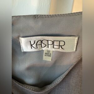 Brand new Kasper dress color grey size 10